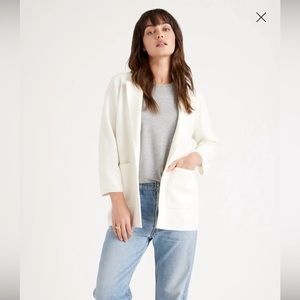 Quince 100% Organic Cotton Knit Blazer